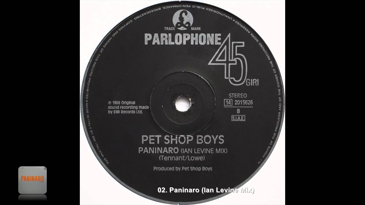 Pet Shop boys - Paninaro (Ian Levine Mix)