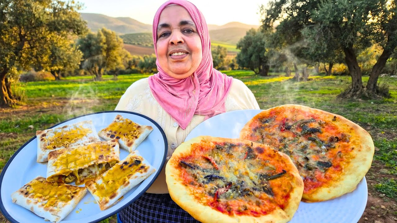 تاكوس مغربي 🔥 وبيتزا فالدار 🍕 | مذاق خطير بطريقة بسيطة 😍