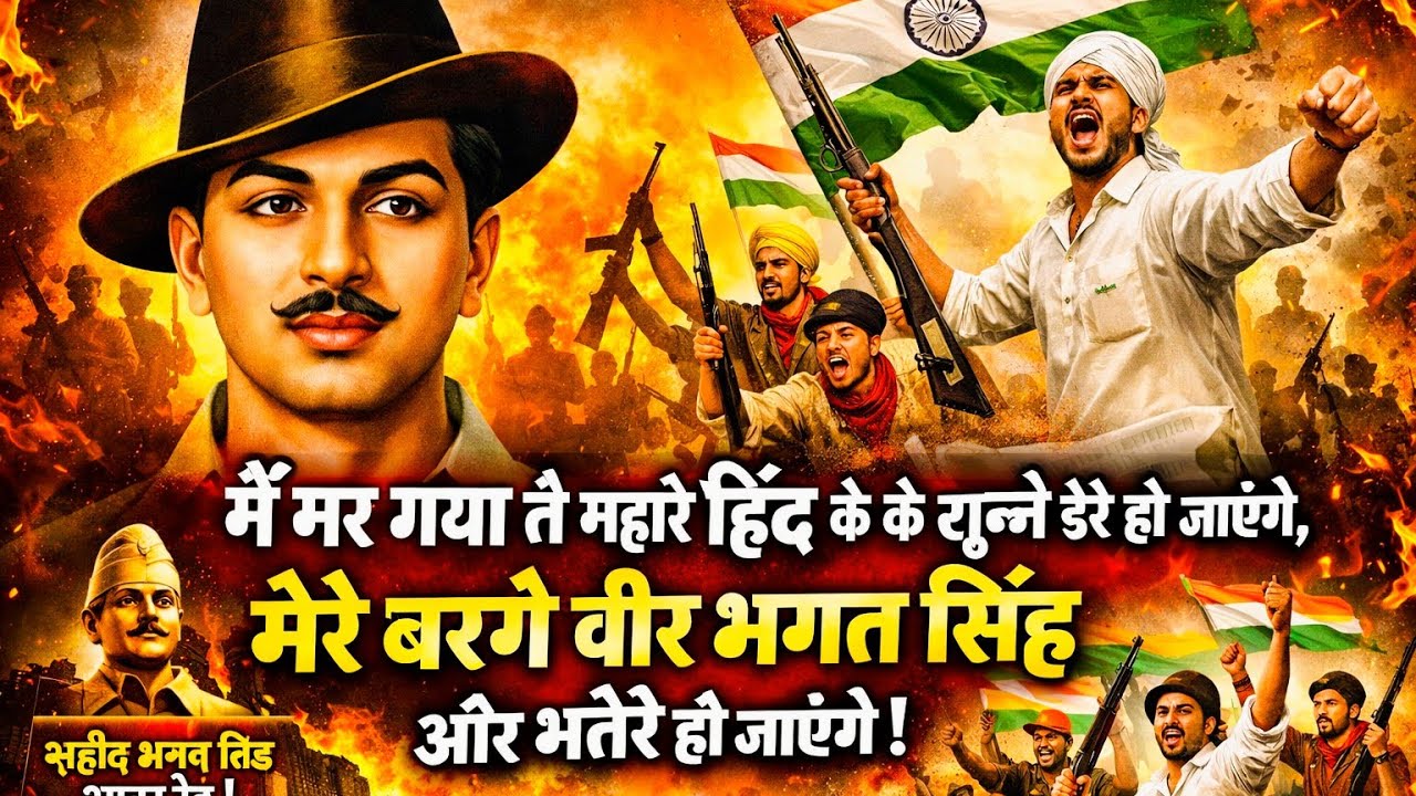 मेरे बरगे वीर भगतसिंह ओर भतेरे होज्यागें।#viral 