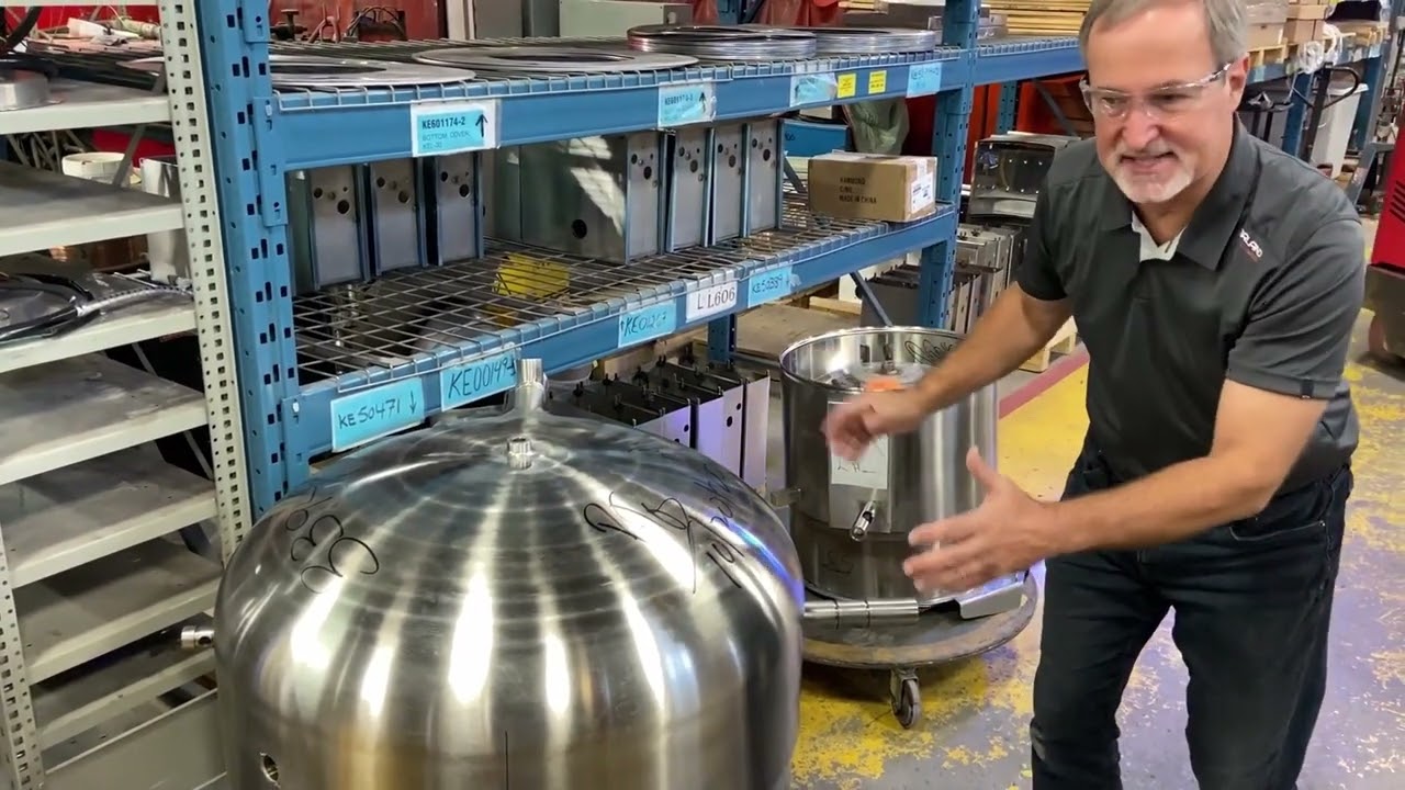 Making a Steam Jacketed Kettle with Cleveland