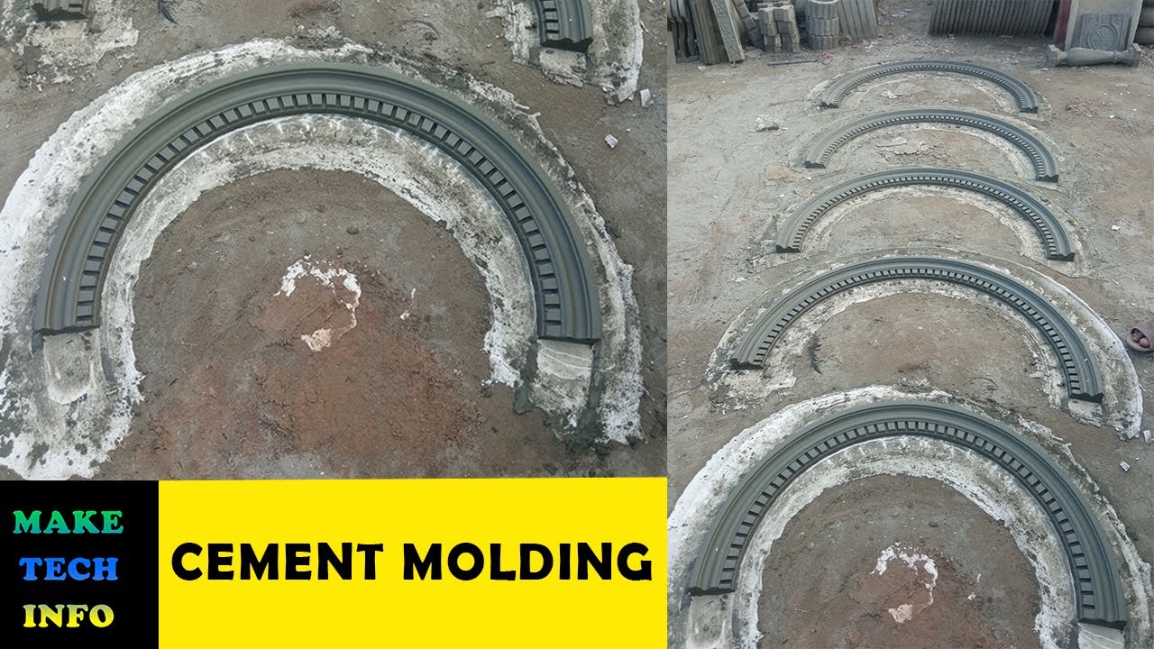 How Cement Molding Design For Wall Made