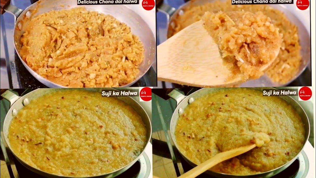 Shab-e-Barat Special: Chana Dal Halwa & Sooji Halwa |Traditional Festive Desserts