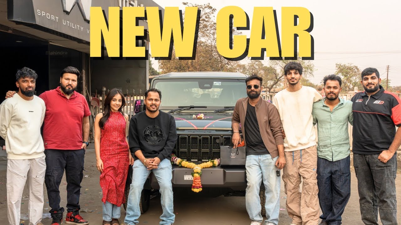 Taking Delivery of a New Thar Roxx👀 but kiske liye?