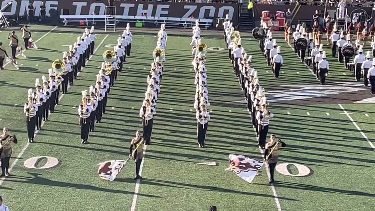 WMU Bronco Marching band! Western Michigan University!