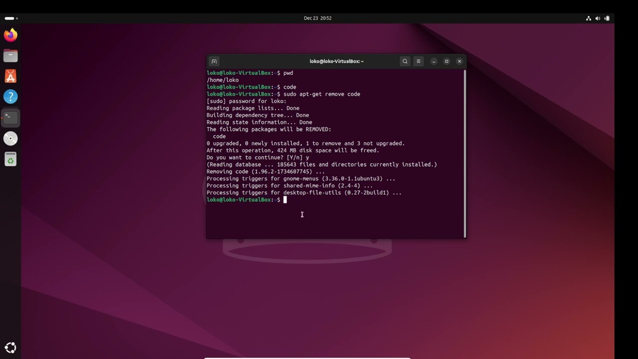 How to Remove And Uninstall  Software from Ubuntu 2025