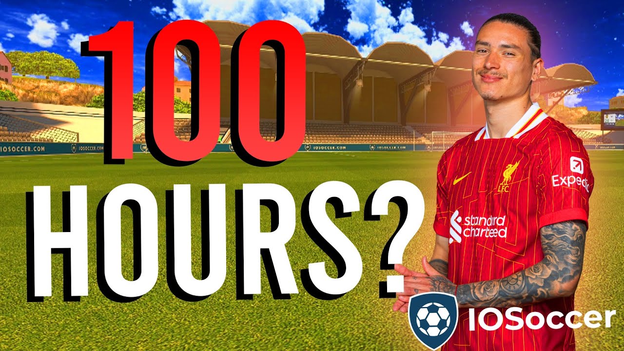 WHAT 100 HOURS OF IOSOCCER LOOKS LIKE