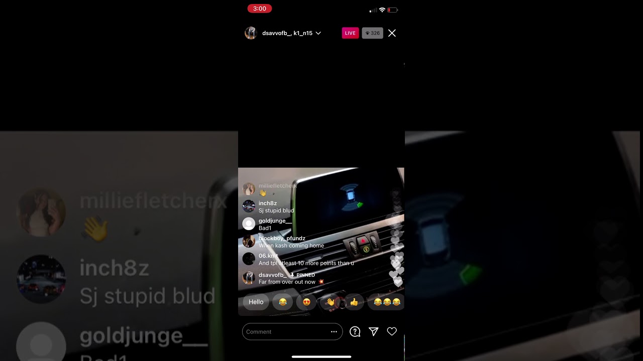 #OFB Dsavv on live with K1 N15 and beefs little kid🤣