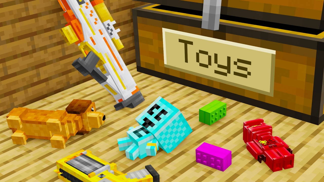 Minecraft but with Too Many Toys