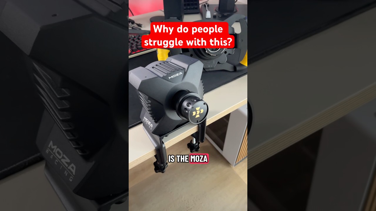 Слышали ли вы когда-нибудь этот щелчок раньше? #simracing #moza #f1 #assettocorsa #iracing