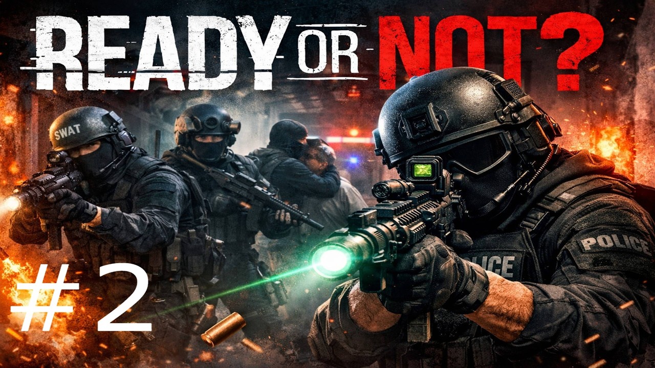 Tensão, Tiros e Estratégia – 🚨Ready or Not🚨 #2