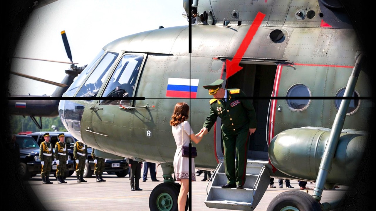 Украинский снайпер застрелил российского генерала и его секретаря, когда они садились в вертолёт