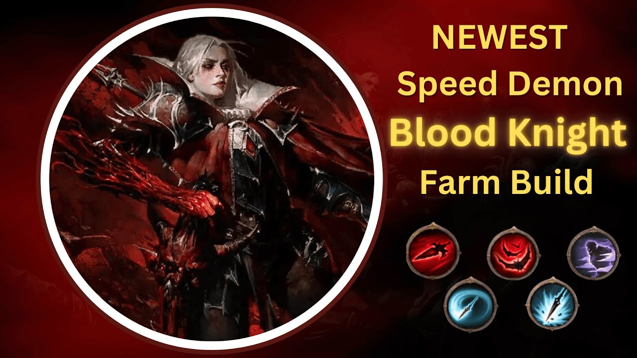 New Fastest Blood Knight Farm Build | Diablo Immortal