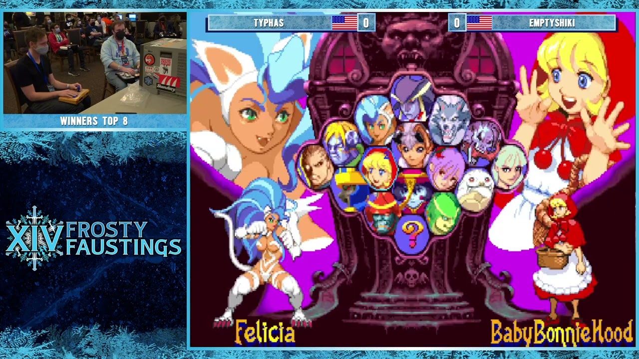 Frosty Faustings XIV 2022 Day 1 - Vampire Savior Top 8