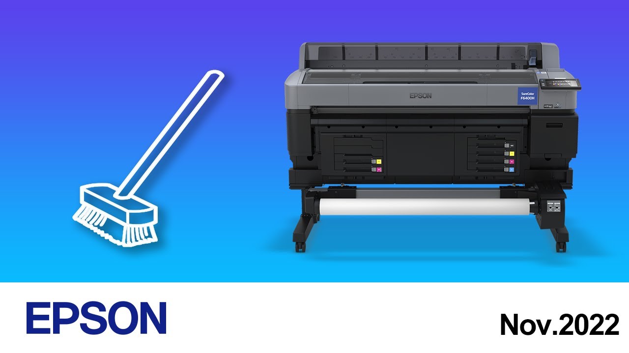 Print Head Maintenance (Epson SC-F6400 Series CMP0404-00)