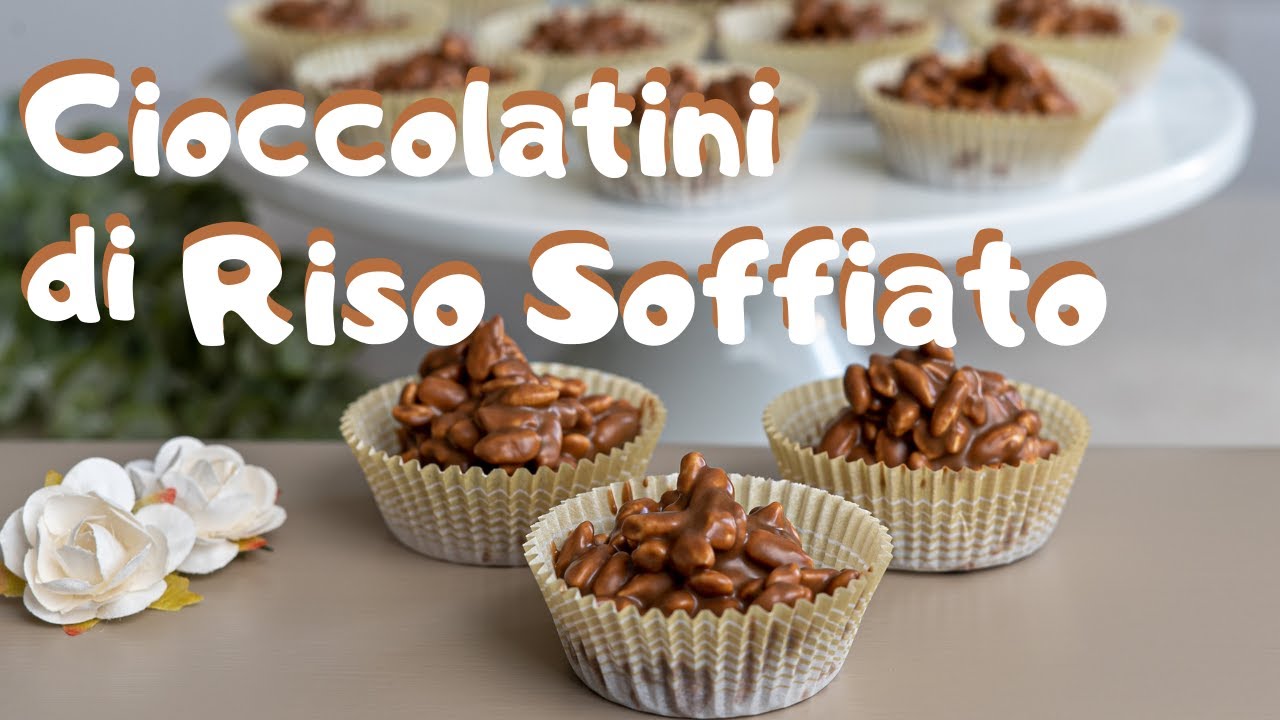 CIOCCOLATINI DI RISO SOFFIATO Ricetta Veloce | Una Favola in Cucina