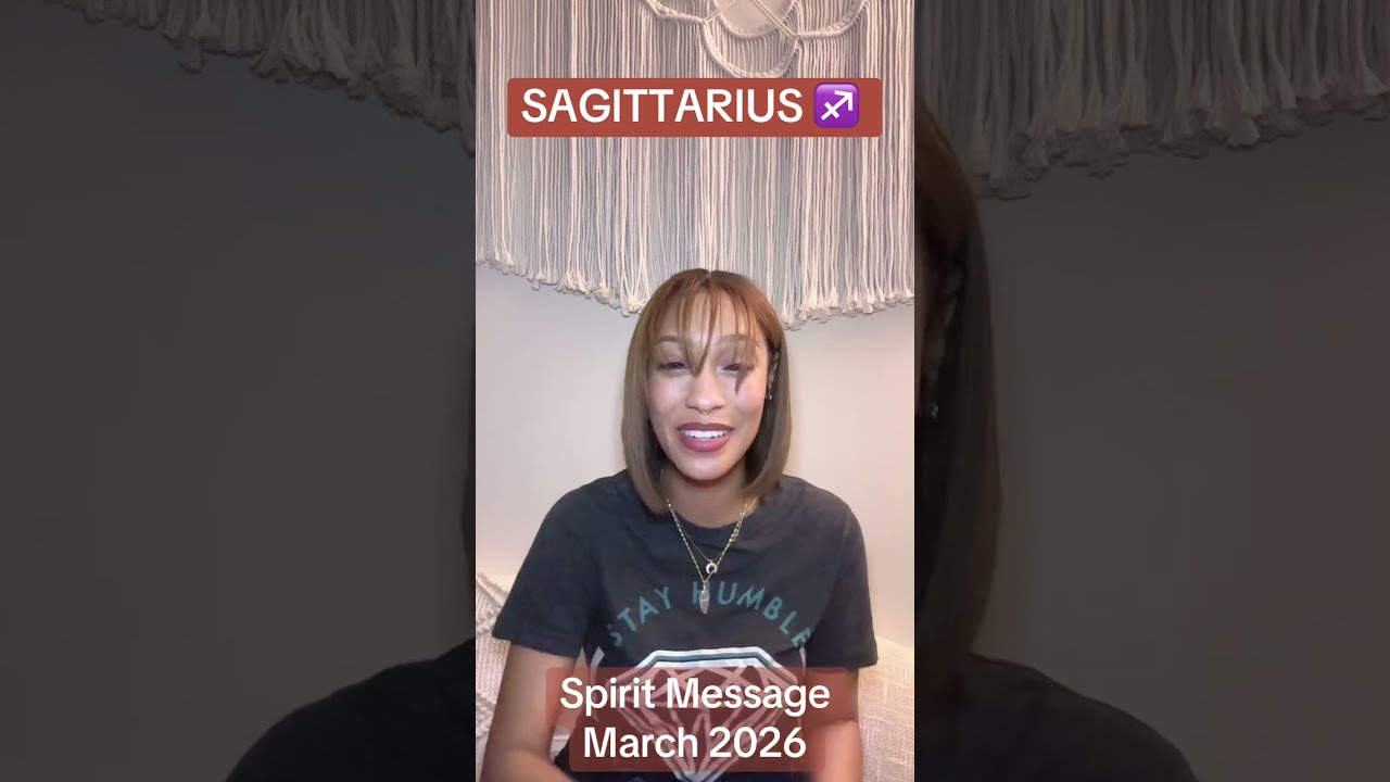 SAGITTARIUS TAROT READING | Spirit Message | March 2026 #tarot #tarotreading #sagittarius 