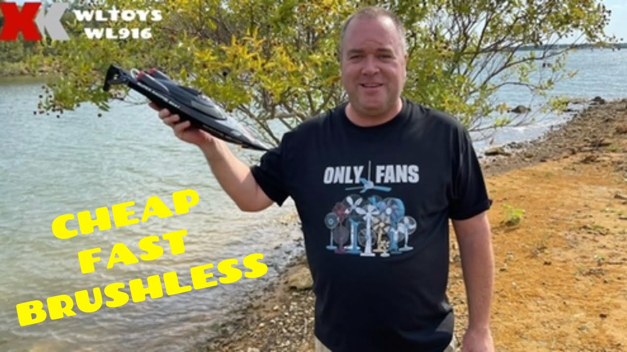 WLTOYS WL916 CHEAP FAST BRUSHLESS RC BOAT #rc #rcboat #rchobby 