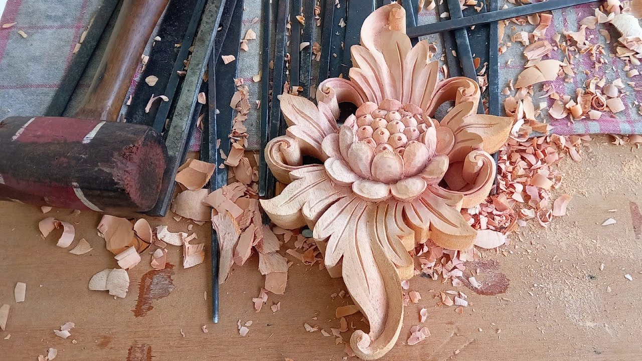 wood carving ideas | flower wood carving ideas | dekuan wood carving.