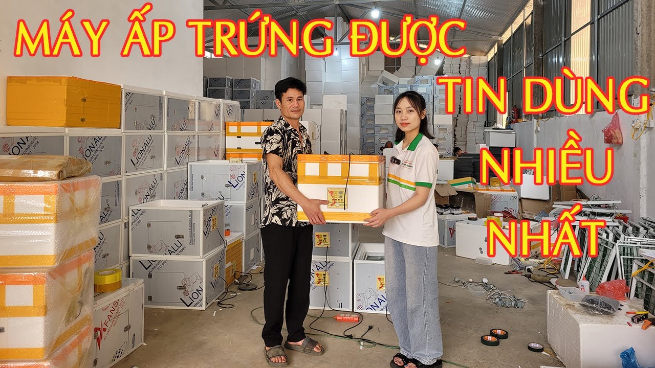 Máy Ấp Trứng Được Tin Dùng Nhiều Nhất Tự Động Ấp Nở 95%