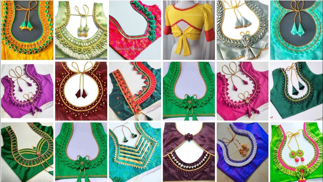 80+Bridal Blouse Back Neck Collection 2026/Blouse Back Gala Design/Blouse ki Design/Blouse Design 