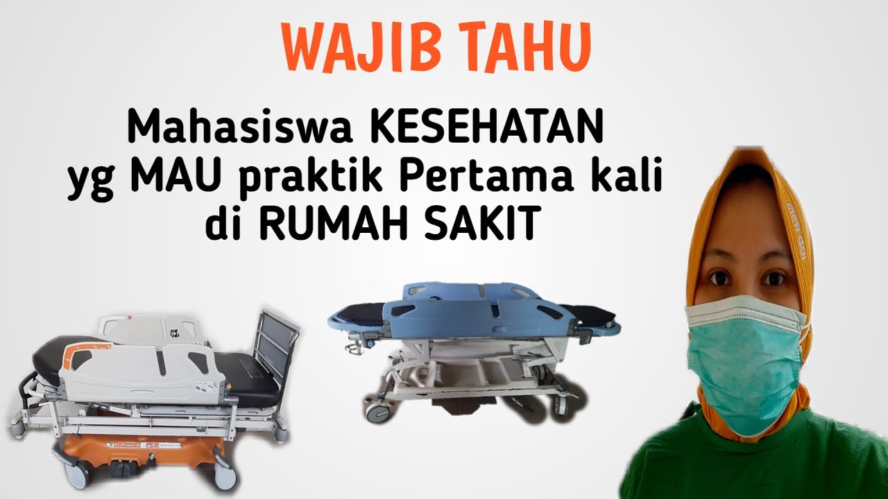 CARA PAKAI BED RUMAH SAKIT | MAHASISWA KESEHATAN WAJIB TAHU
