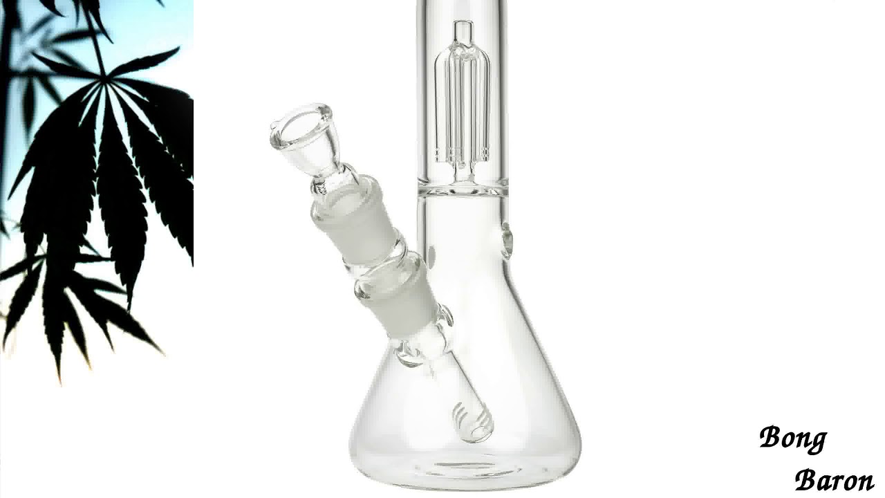 WS Messias Illusion Beaker Ice Bong with Doub
