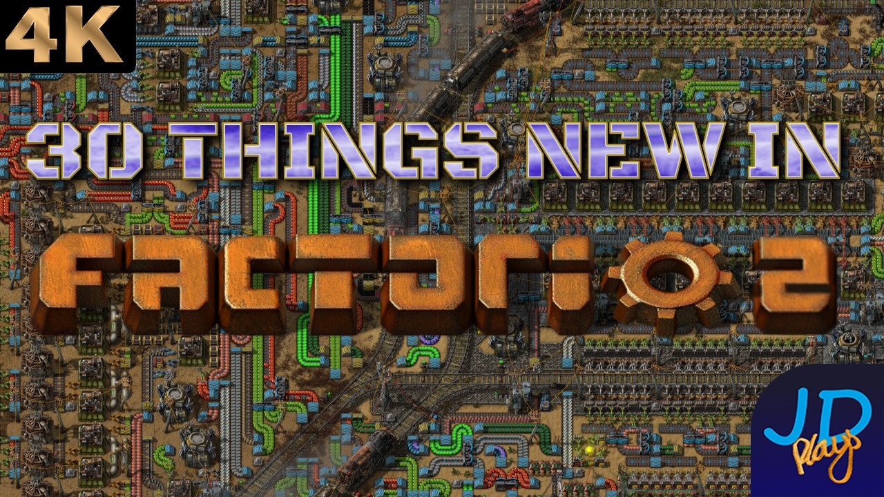 30 NEW THINGS that you NEED to know in Factorio 2.0 ⚙️ Lets Play, Walkthrough, Tutorial