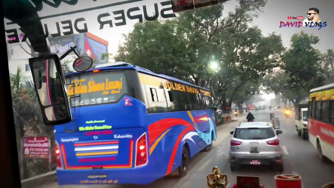 FINALLY TRAVEL TO KATHMANDU IN A NIGHT BUS AFTER 12 YEARS l Davidvlogs