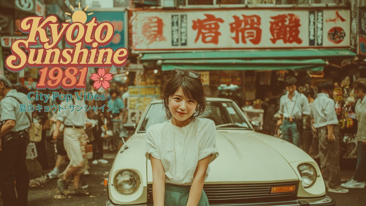 🎶 Kyoto Sunshine 1981 ☀️🌸 City Pop Vibes | 夏のキョウト・サンシャイン