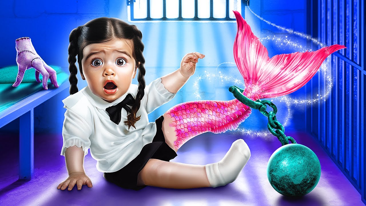 Hapiste Nasıl Deniz Kızı Olunur? Wednesday Addams Deniz Kızı Tarafından Evlat Edinildi