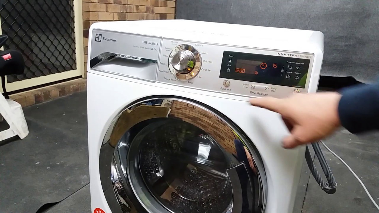 Amikor az inverteres Electrolux mosógép nem forog