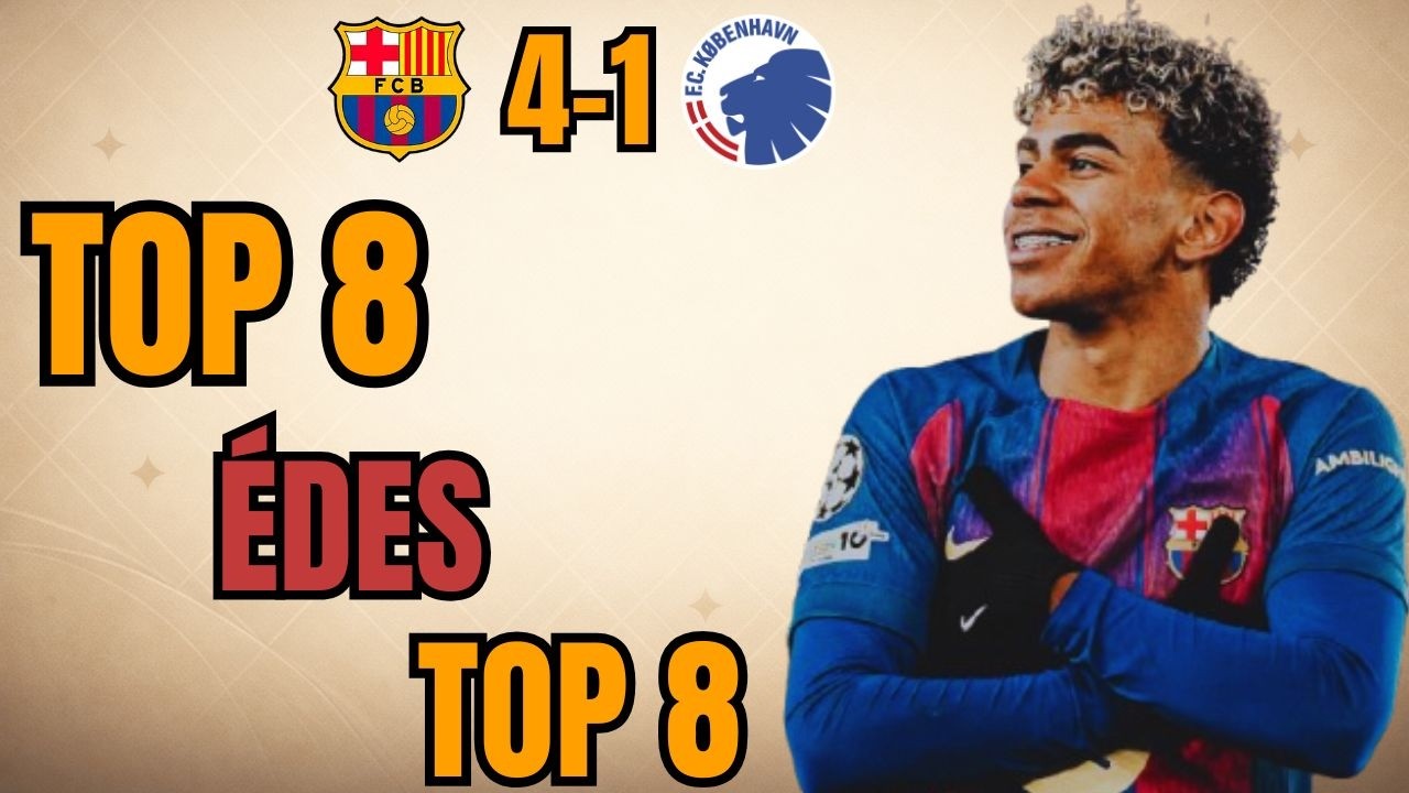 MEGCSINÁLTUK✅ Őrült alapszakasz + Barcelona 4-1 Kobenhavn REAKCIÓ 🔥