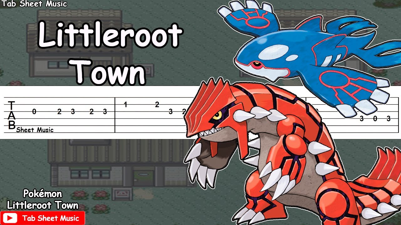 Littleroot Town - Pokémon Ruby/Sapphire/Emerald | Guitar Tutorial