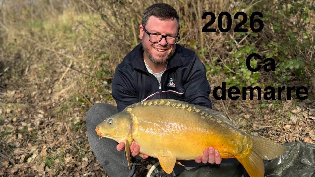 Premières carpes pour 2026
