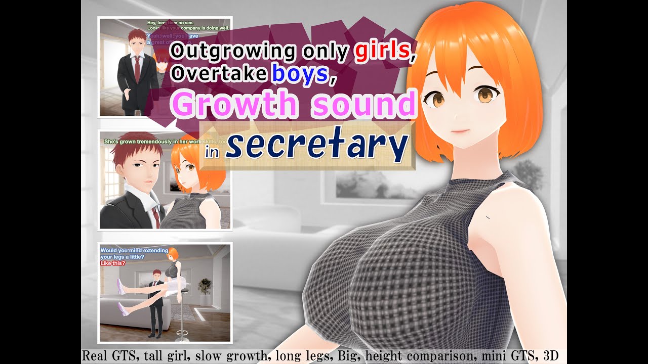 Outgrowing only girls, Overtake boys, Growth sound in secretary (preview)