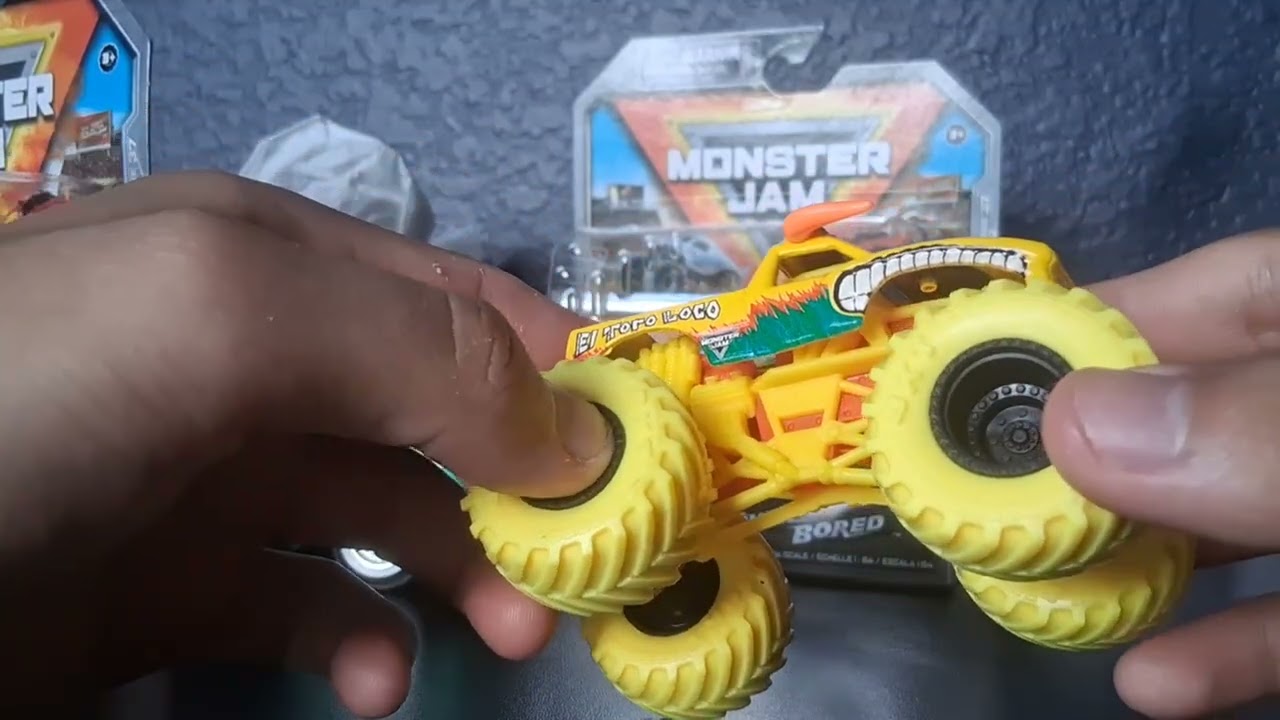 The unboxing video of series 37 over bored el toro loco grandma grave digger 