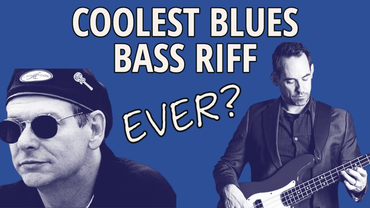 BASS BLUES RIFF from Texas Flood SRV played live in Montreux || || Tommy Shannon (No.162)