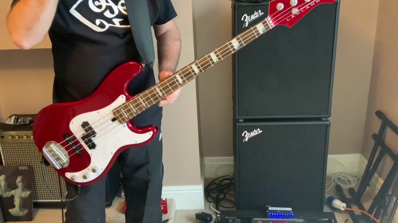Neat Neat Neat, The Damned brief bass guitar lesson  and cover by The Bass Punk