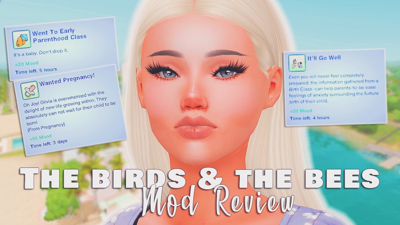 BIRDS AND THE BEES (PREGNANCY TESTS, MENSTRUAL CYCLE, AND MORE! 😱) //THE SIMS 3//MOD REVIEW