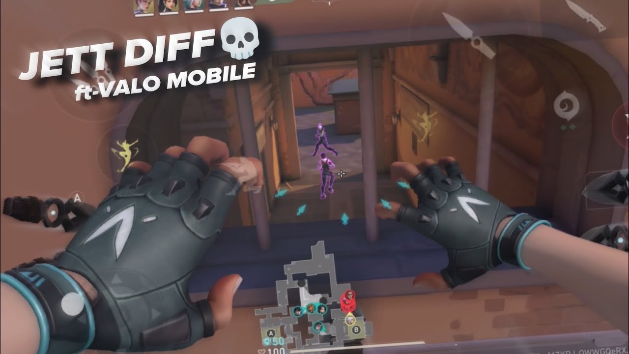 YOU CAN’T OUTPEEK THIS JETT 💀 | VALO MOBILE  | 🍎13 PRO