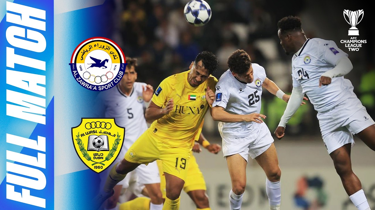🔴 LIVE | Al Zawraa 🇮🇶 vs Al Wasl 🇦🇪 | AFC Champions League Two™ 2025/26