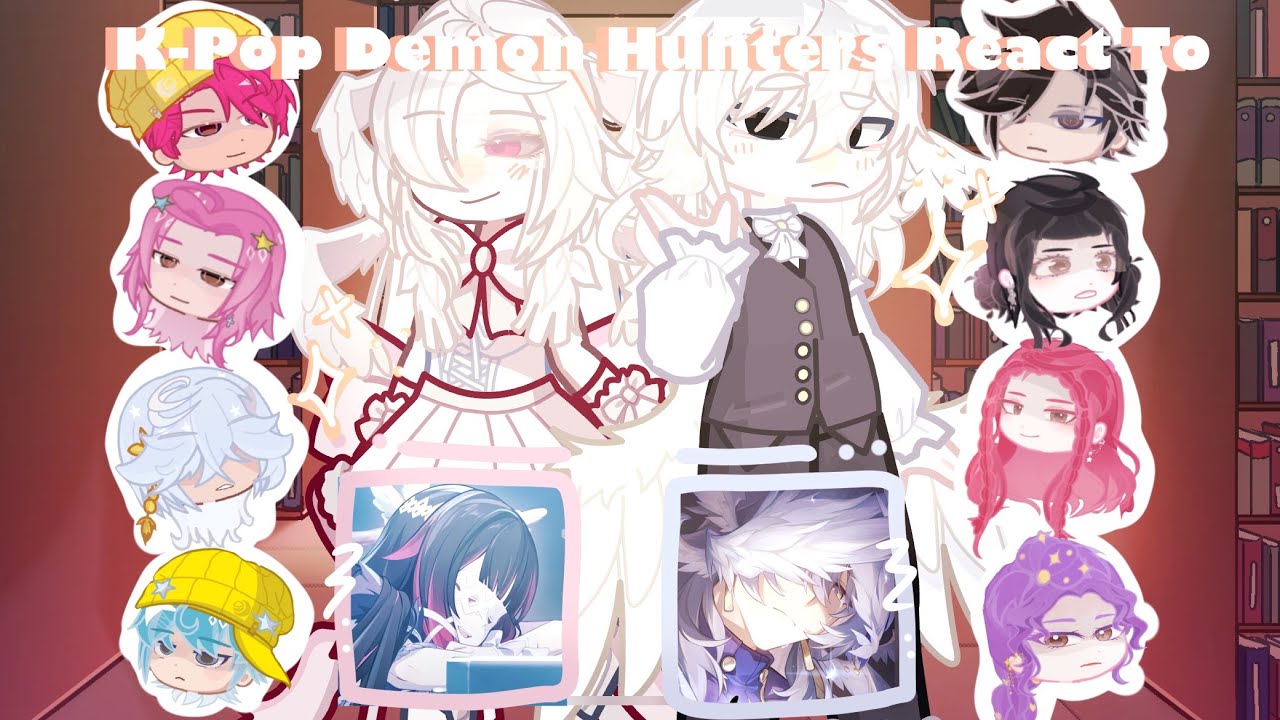 K-pop Demon Hunters React To M!y/n And F!y/n As Angels ✶ || Made by Kuramonn||