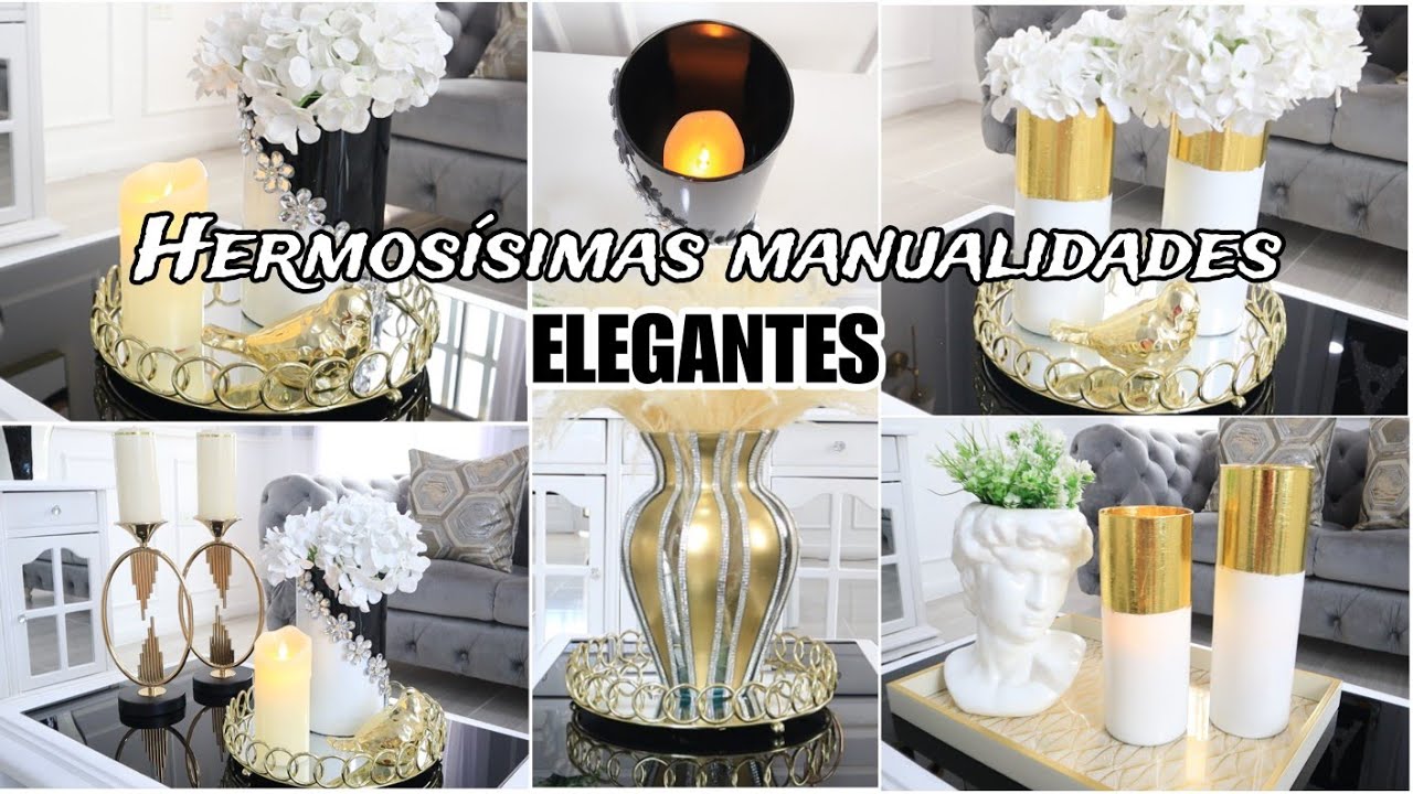 MANUALIDADES FÁCILES Y ELEGANTES PARA DECORAR EL HOGAR#trending