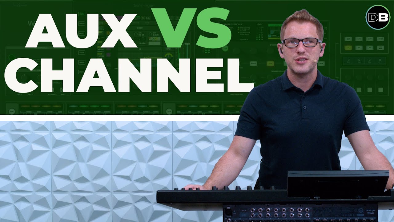 AUX vs Regular Channels on the Behringer WING &mdash; What's the Difference?
