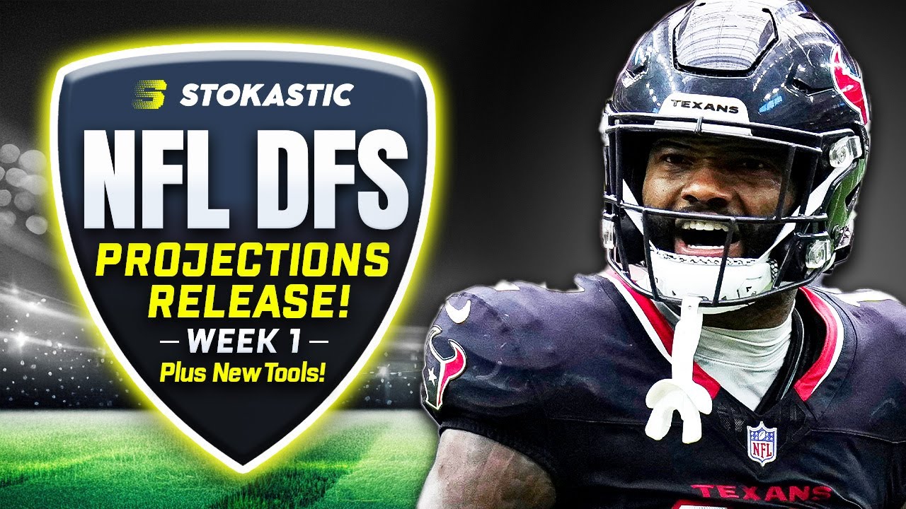 NFL DFS Week 1 Projections Release! + New Tools! | NFL DFS Strategy