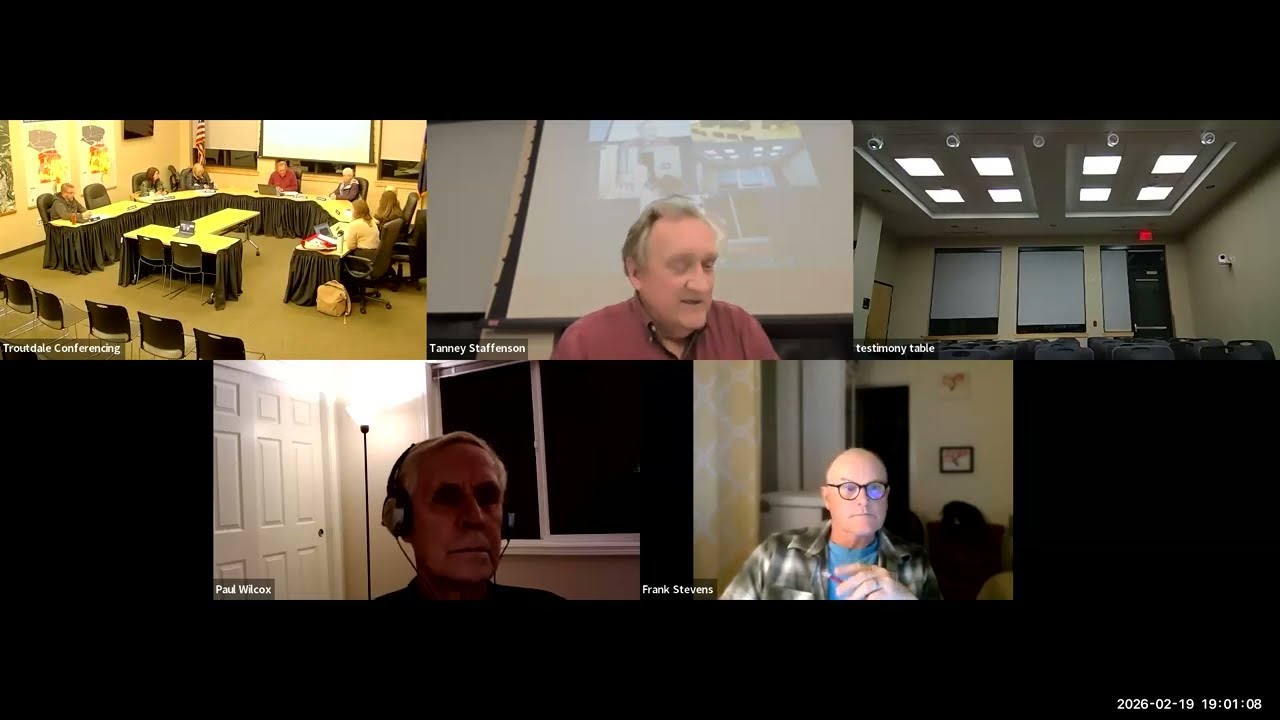 Troutdale Town Center Advisory Board Meeting - February 19, 2026