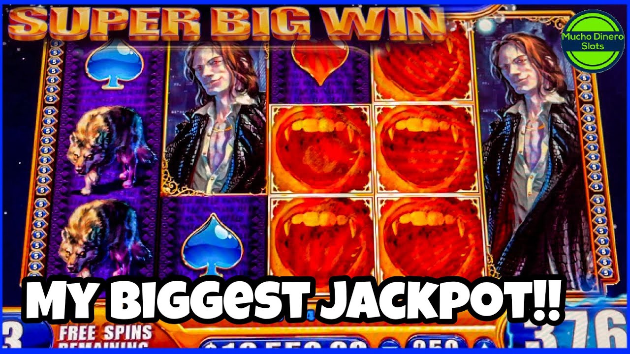 MY BIGGEST JACKPOT ON VAMPIRES EMBRACE SLOT/ FREE GAMES INSANE MASSIVE WINS/ MAX BET HIGH LIMIT