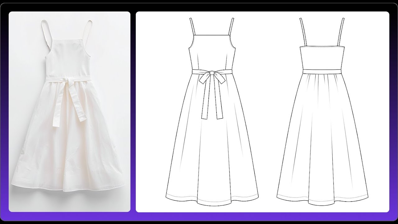 Design. Sketch. Edit. | Turn Your Fashion Idea into a Production-Ready Sketch with AI