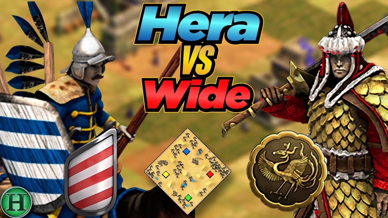 Magyars vs Khitans | 1v1 Arabia | vs Wide | AoE2