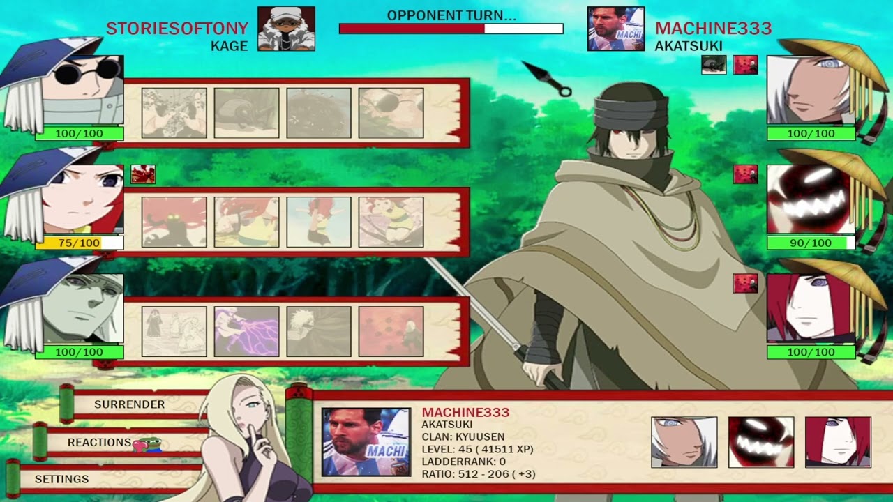 Naruto Arena: Road To Hokage/Breaking Top 24 (Creating My First META team)
